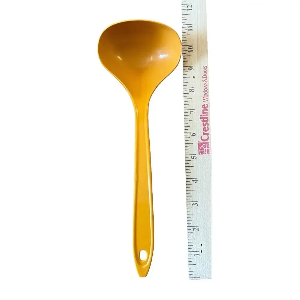 Vintage Hutzler #705 Melamine‎ Ladle Mustard Yellow Retro Mid Century Kitchen